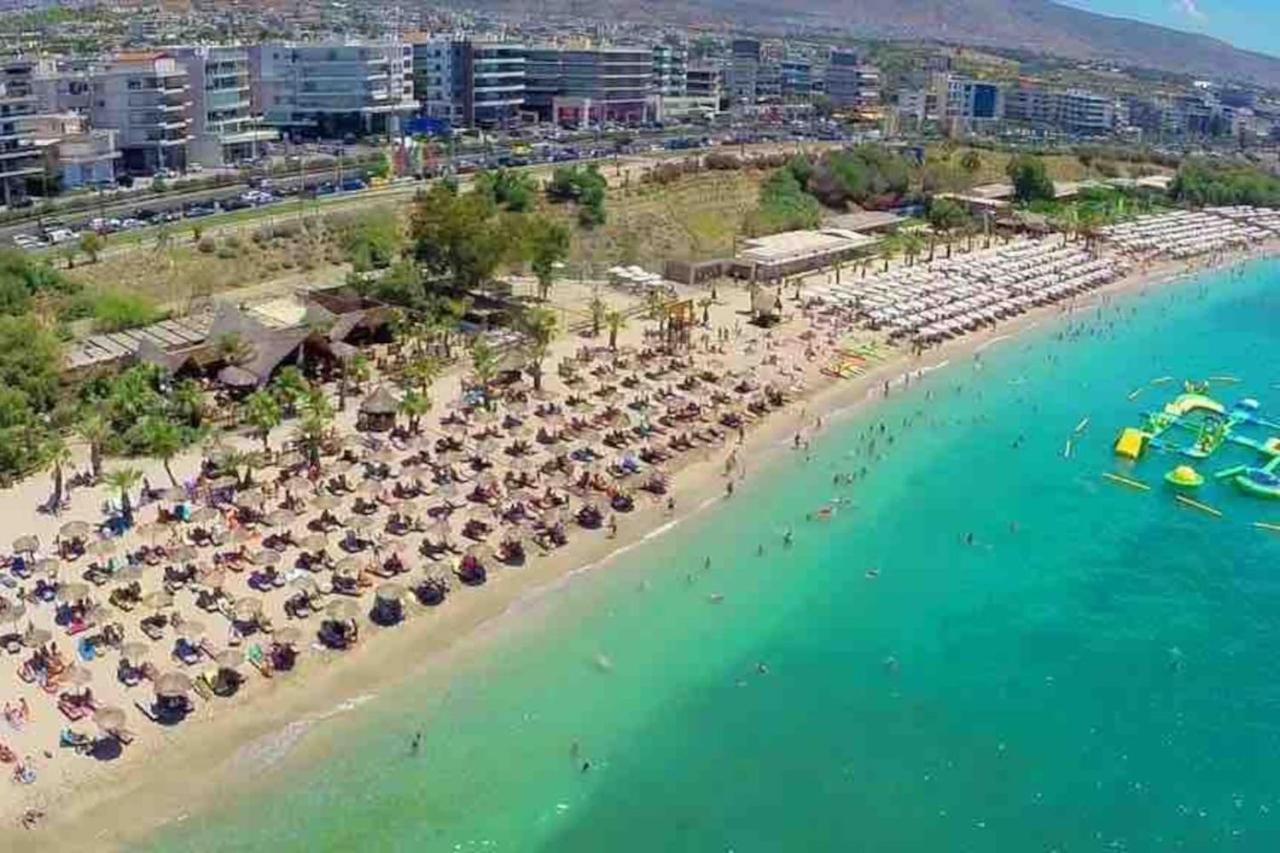 Paleo Faliro Athens Fully Equipped 2 Bedrooms 90 Sqm Big Apartment 200M To Free Beach Kültér fotó
