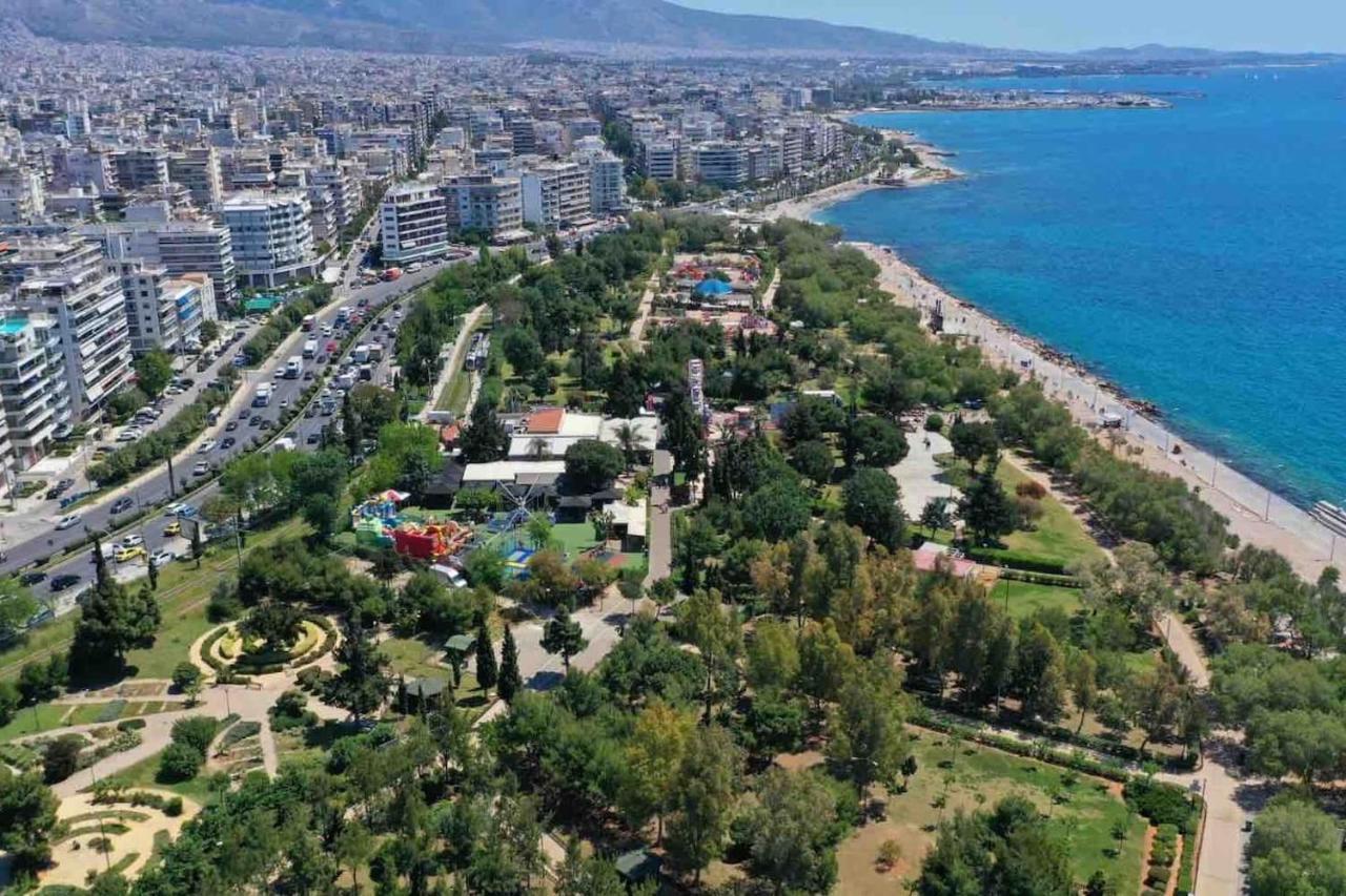 Paleo Faliro Athens Fully Equipped 2 Bedrooms 90 Sqm Big Apartment 200M To Free Beach Kültér fotó